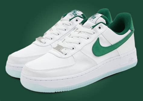 nike air force wit groen|hibbett air force 1 green.